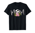 Soccer Mom Floral Funny Mommy Mothers Day T-Shirt - Trendy Graphic Unisex - T-Shirt, Sweatshirt, Hoodie