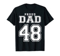 Number 48 Custom Proud Soccer Futbol T-Shirt - Streetwear Style Men Women - T-Shirt, Sweatshirt, Hoodie