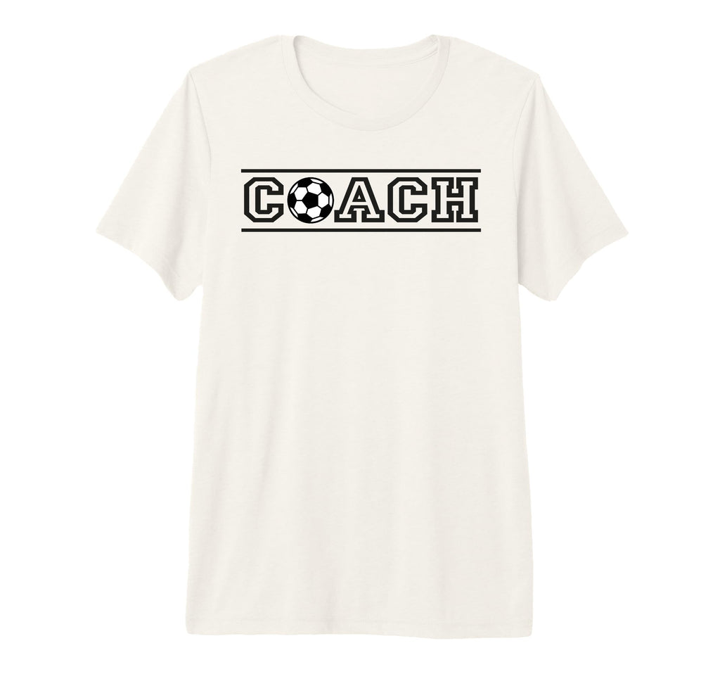 Soccer Coach Tri Blend T-Shirt - Trendy Graphic Men Women - T-Shirt, Sweatshirt, Hoodie