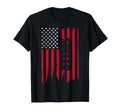 Us Flag Soccer Sport Soccer Player T-Shirt - Minimalist Print for Adults - T-Shirt, Sweatshirt, Hoodie