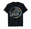 Soccer Sister Tie Dye Heart Soccer Family T-Shirt - Trendy Graphic Unisex - T-Shirt, Sweatshirt, Hoodie