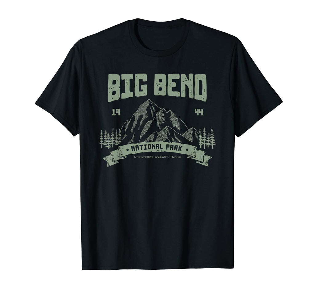 Big Bend National Park Outdoor T-Shirt - Graphic Print Unisex - T-Shirt, Sweatshirt, Hoodie