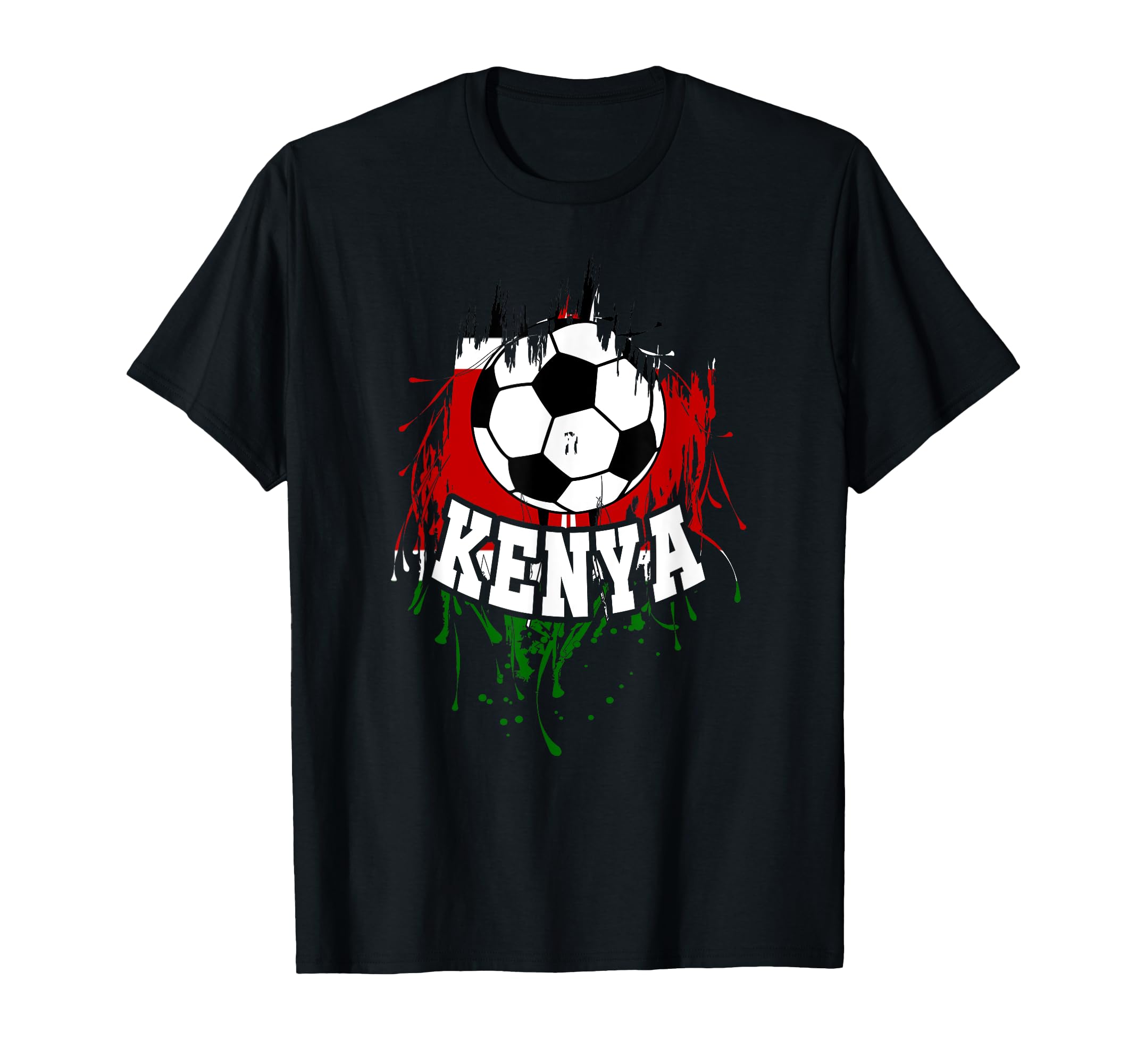Kenya Soccer Kenyan Football Kenya T-Shirt - Aesthetic Graphic for Adults - T-Shirt, Sweatshirt, Hoodie