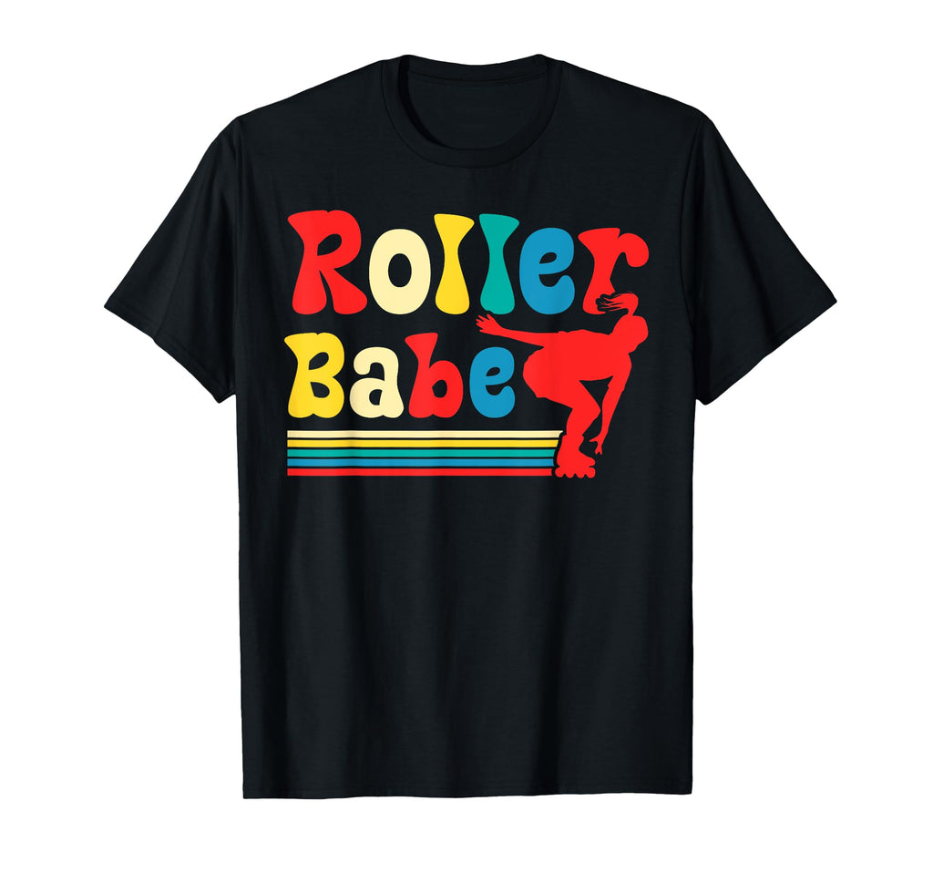 Roller Skating Skate 1970S Inline Skate T-Shirt - Trendy Graphic Unisex - T-Shirt, Sweatshirt, Hoodie