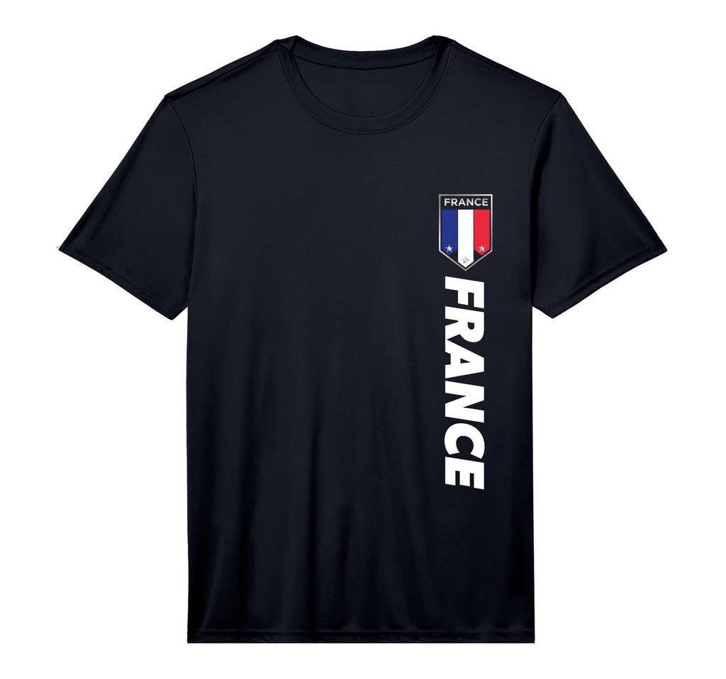 Mens French Pride French Football Soccer T-Shirt - Minimalist Print Unisex - T-Shirt, Sweatshirt, Hoodie