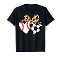 Soccer Baseball Heart Funny Soccer T-Shirt - Graphic Print Men Women - T-Shirt, Sweatshirt, Hoodie