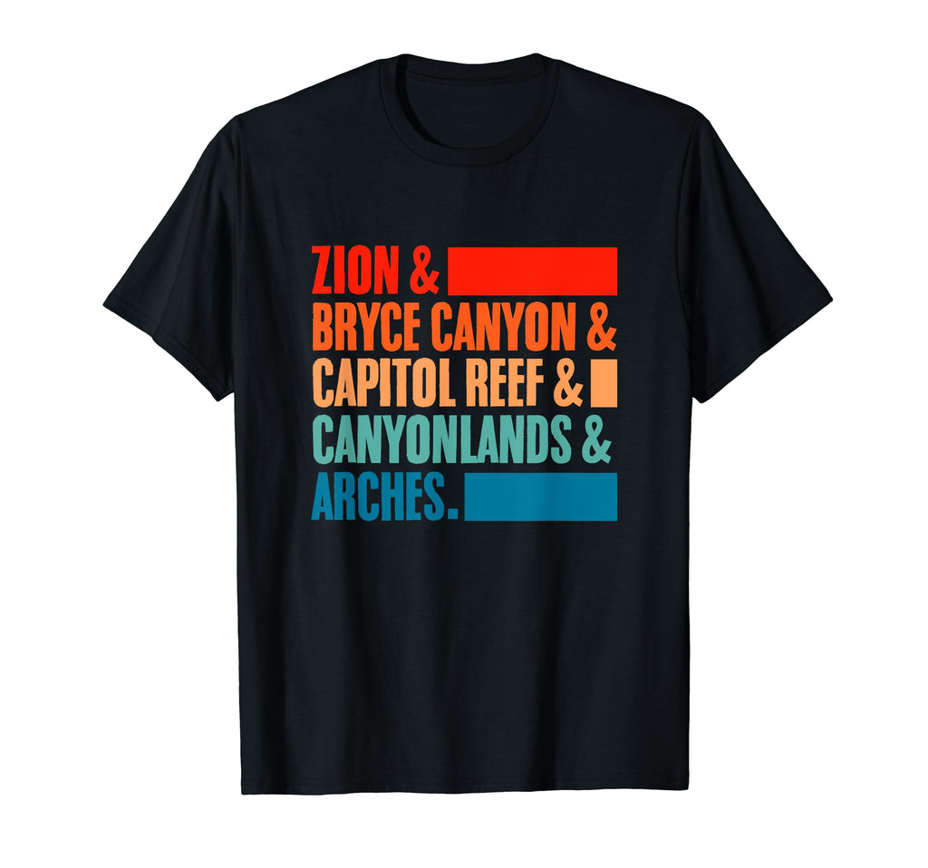 National Park Zion Bryce Canyon Capitol T-Shirt - Unique Graphic Unisex - T-Shirt, Sweatshirt, Hoodie