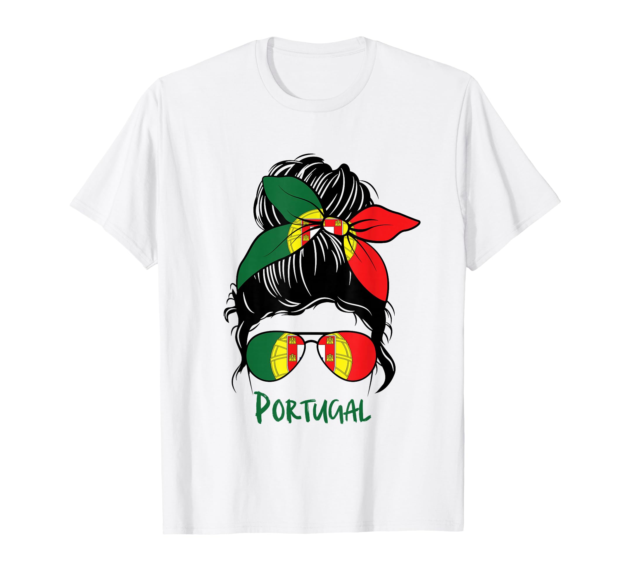 Portuguese Bandana Flag Colors Proud T-Shirt - Streetwear Style Unisex - T-Shirt, Sweatshirt, Hoodie