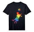 Funny Cat Playing Soccer Performance T-Shirt - Unique Graphic for Adults - T-Shirt, Sweatshirt, Hoodie