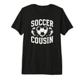 Soccer Cousin Heart Cousin Soccer T-Shirt - Aesthetic Graphic Unisex - T-Shirt, Sweatshirt, Hoodie