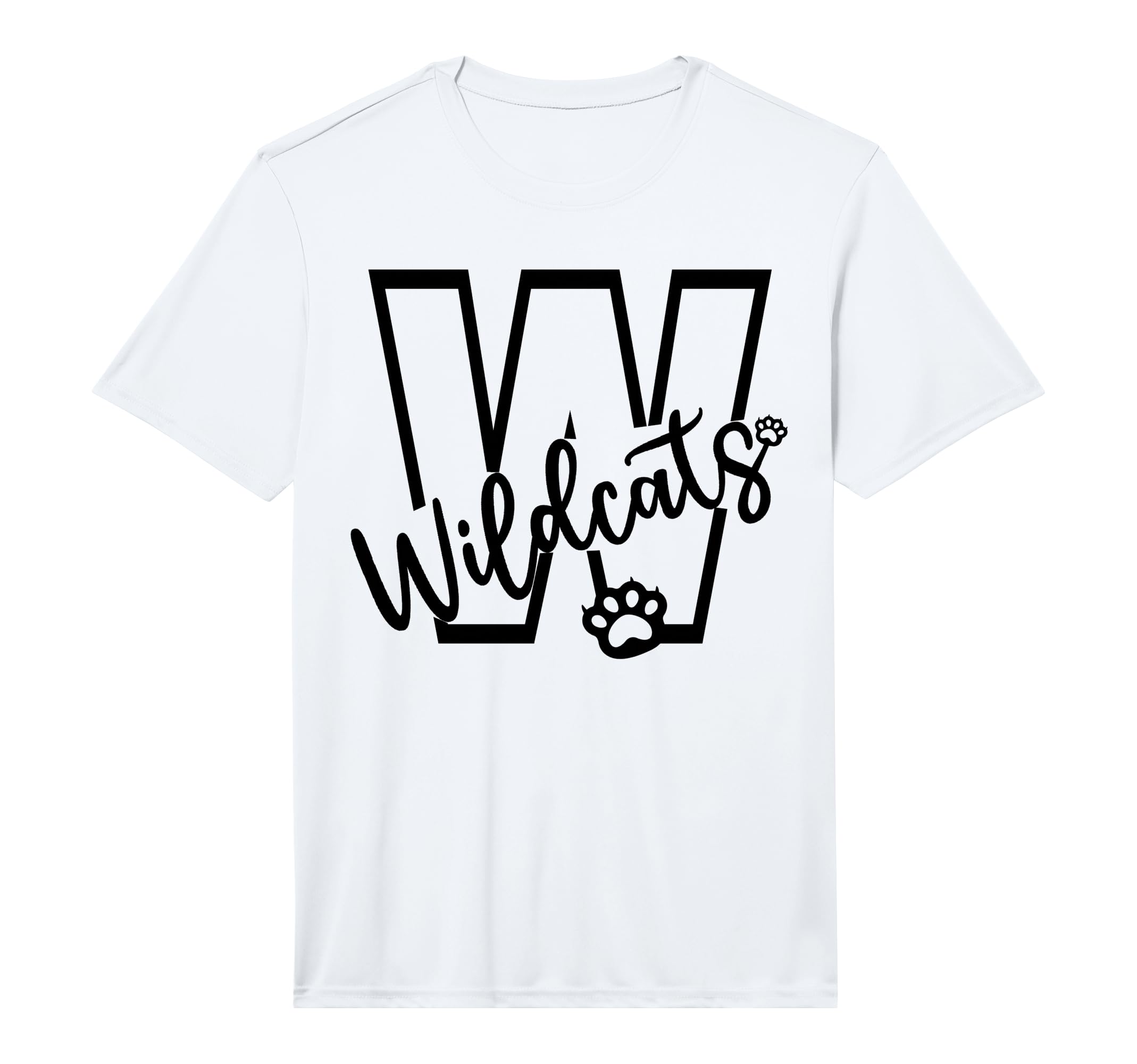Wildcats School Sports Fan Team T-Shirt - Novelty Apparel for Adults - T-Shirt, Sweatshirt, Hoodie
