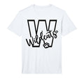 Wildcats School Sports Fan Team T-Shirt - Aesthetic Graphic for Adults - T-Shirt, Sweatshirt, Hoodie