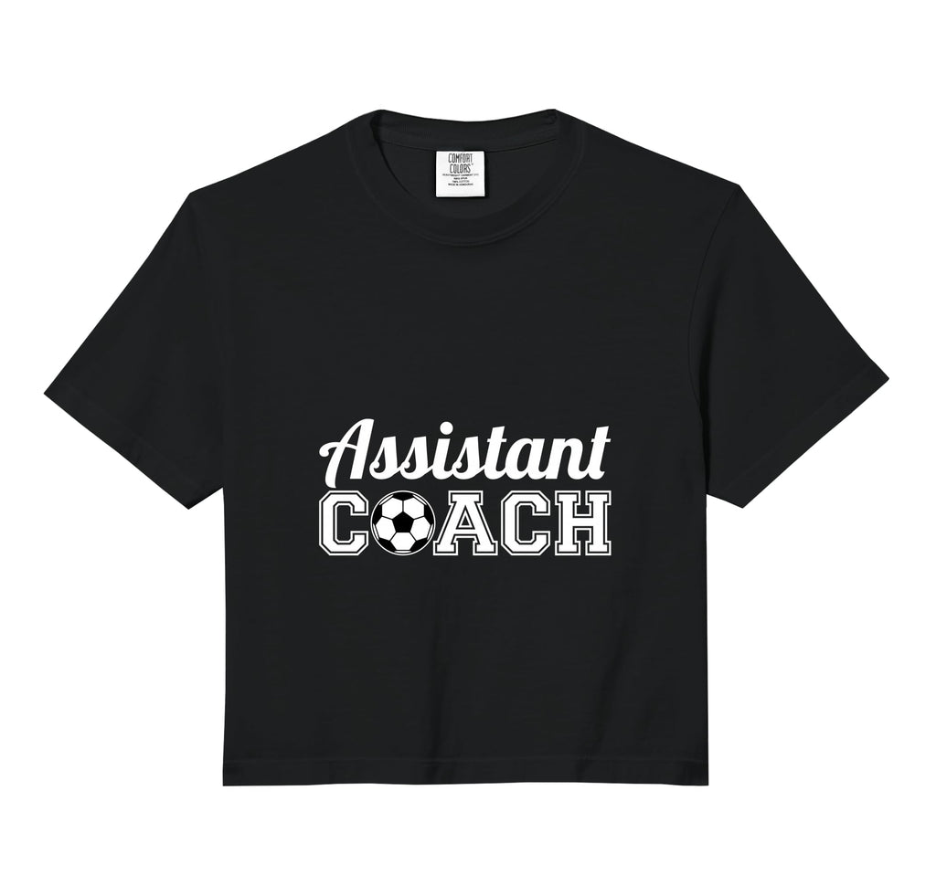 Assistant Soccer Coach Comfort Sweatshirt - Graphic Print for Adults - T-Shirt, Sweatshirt, Hoodie