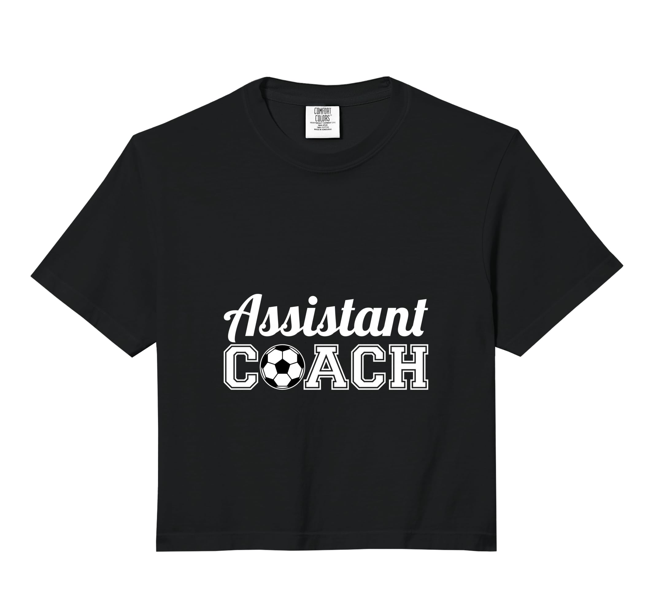 Assistant Soccer Coach Comfort Sweatshirt - Graphic Print for Adults - T-Shirt, Sweatshirt, Hoodie