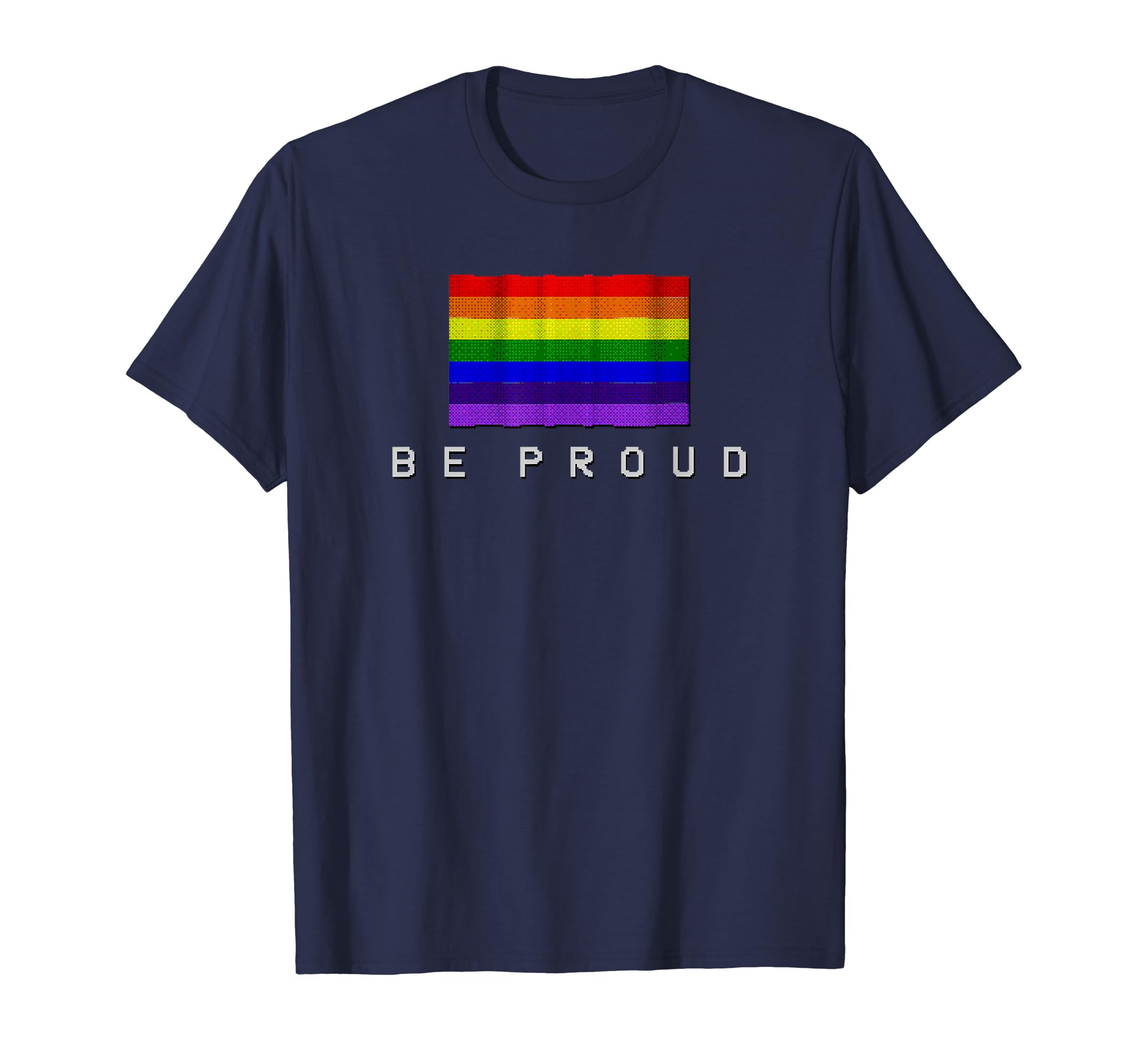 Be Proud Vhs Vaporwave Aesthetic T-Shirt - Casual Everyday Wear Unisex - T-Shirt, Sweatshirt, Hoodie