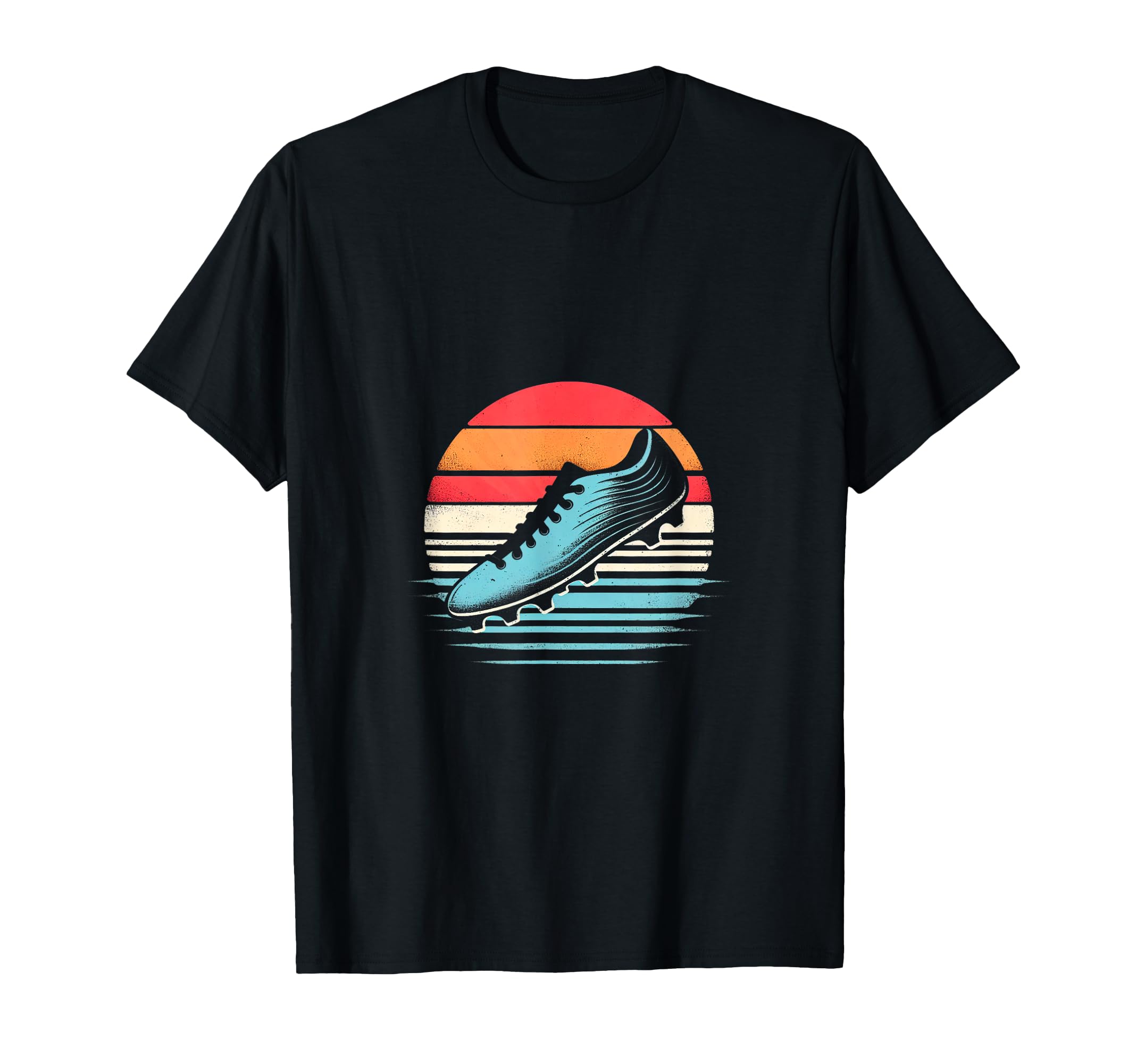 Soccer Cleat Sunset Hoodie - Fun Novelty Design Unisex - T-Shirt, Sweatshirt, Hoodie