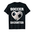 Soccer Daughter Family Matching T-Shirt - Casual Everyday Wear Unisex - T-Shirt, Sweatshirt, Hoodie