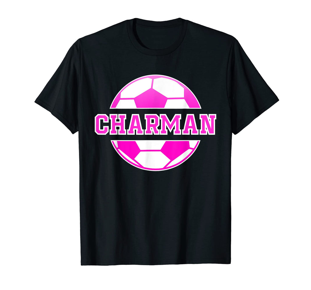 Charman Name Soccer Play Football Sports T-Shirt - Custom Art Print Unisex - T-Shirt, Sweatshirt, Hoodie