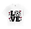 Love Soccer Player Womens Beautiful Hoodie - Custom Art Print Men Women - T-Shirt, Sweatshirt, Hoodie