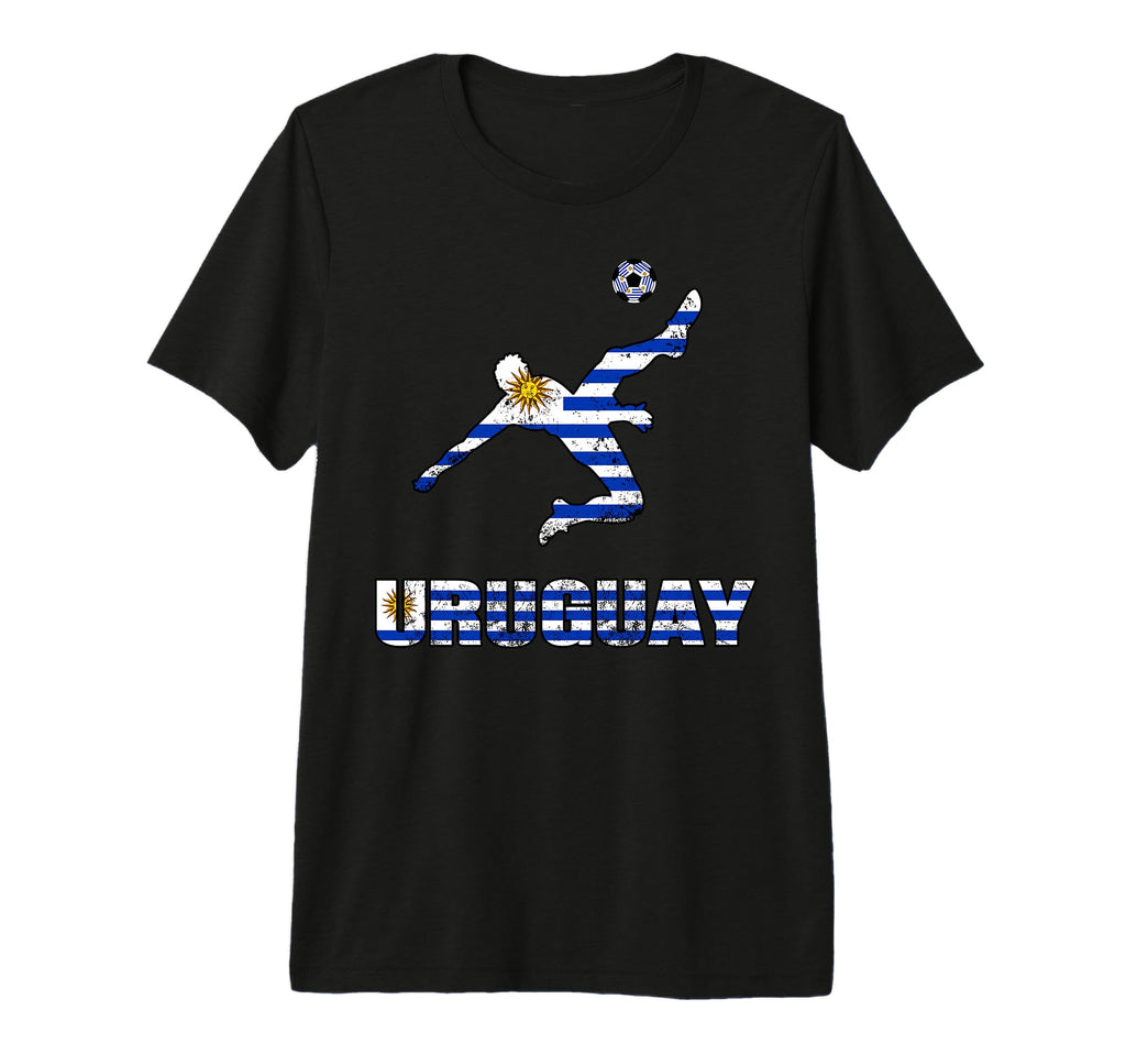 Uruguay Football Soccer Game Player T-Shirt - Fun Novelty Design Unisex - T-Shirt, Sweatshirt, Hoodie