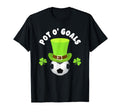 Soccer Team Striker St Patricks Day T-Shirt - Minimalist Print Men Women - T-Shirt, Sweatshirt, Hoodie