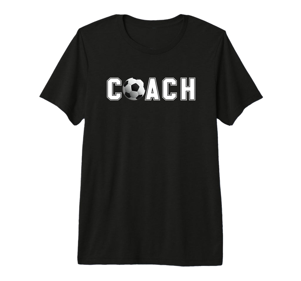 Football Coach Tri Blend T-Shirt - Custom Art Print Unisex - T-Shirt, Sweatshirt, Hoodie