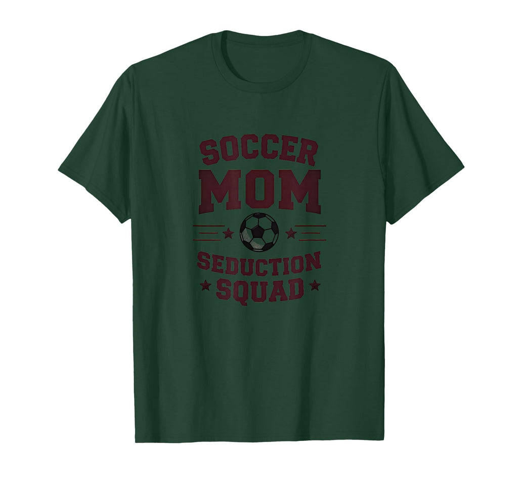 Soccer Mom Seduction Squad Bold T-Shirt - Aesthetic Graphic Unisex - T-Shirt, Sweatshirt, Hoodie