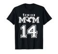 Proud Senior Soccer Mom Custom T-Shirt - Fun Novelty Design Men Women - T-Shirt, Sweatshirt, Hoodie