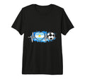 Heartbeat World Football Argentina Flag T-Shirt - Minimalist Print Unisex - T-Shirt, Sweatshirt, Hoodie