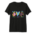 Peace Love Skate Roller Skating T-Shirt - Custom Art Print for Adults - T-Shirt, Sweatshirt, Hoodie
