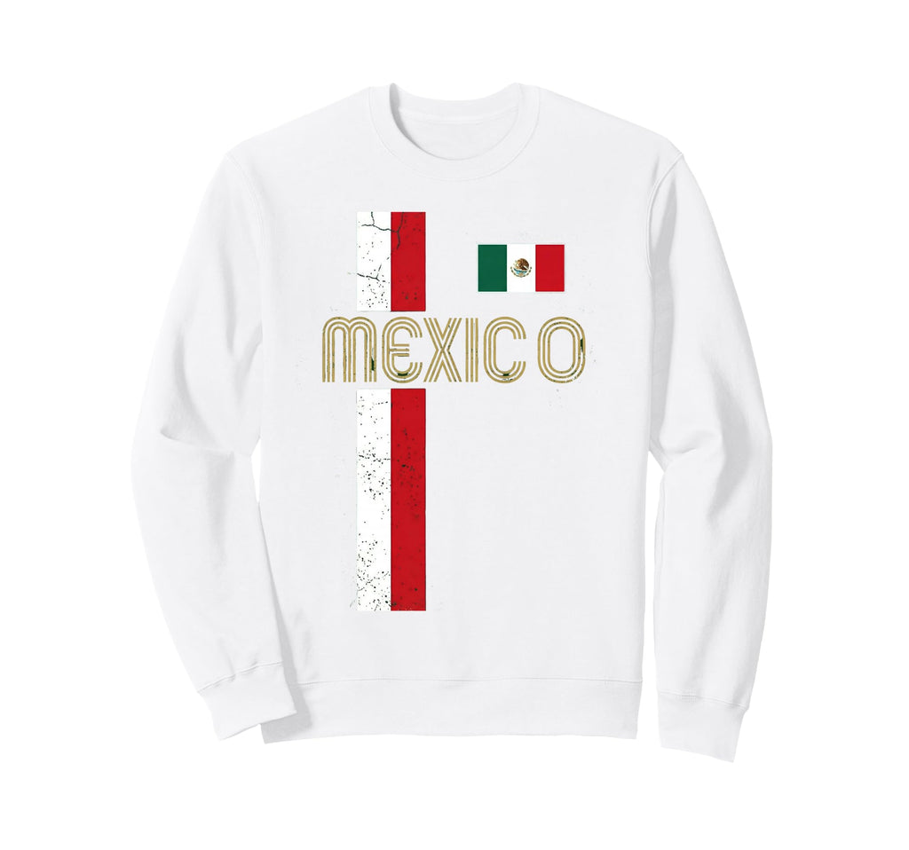 Mexico Flag Mexican Hispanic Pride Sweatshirt - Trendy Graphic for Adults - T-Shirt, Sweatshirt, Hoodie