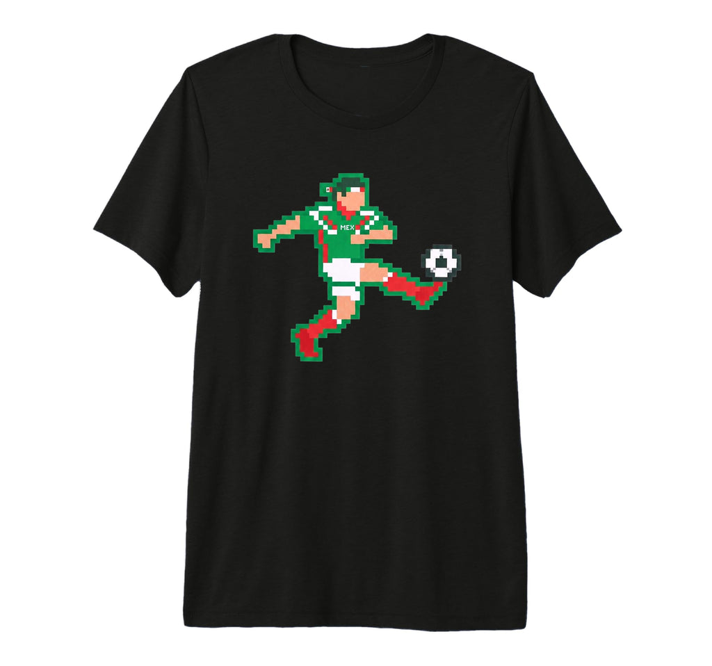 Mexico Soccer Pixel Futbol Mexican T-Shirt - Trendy Graphic for Adults - T-Shirt, Sweatshirt, Hoodie