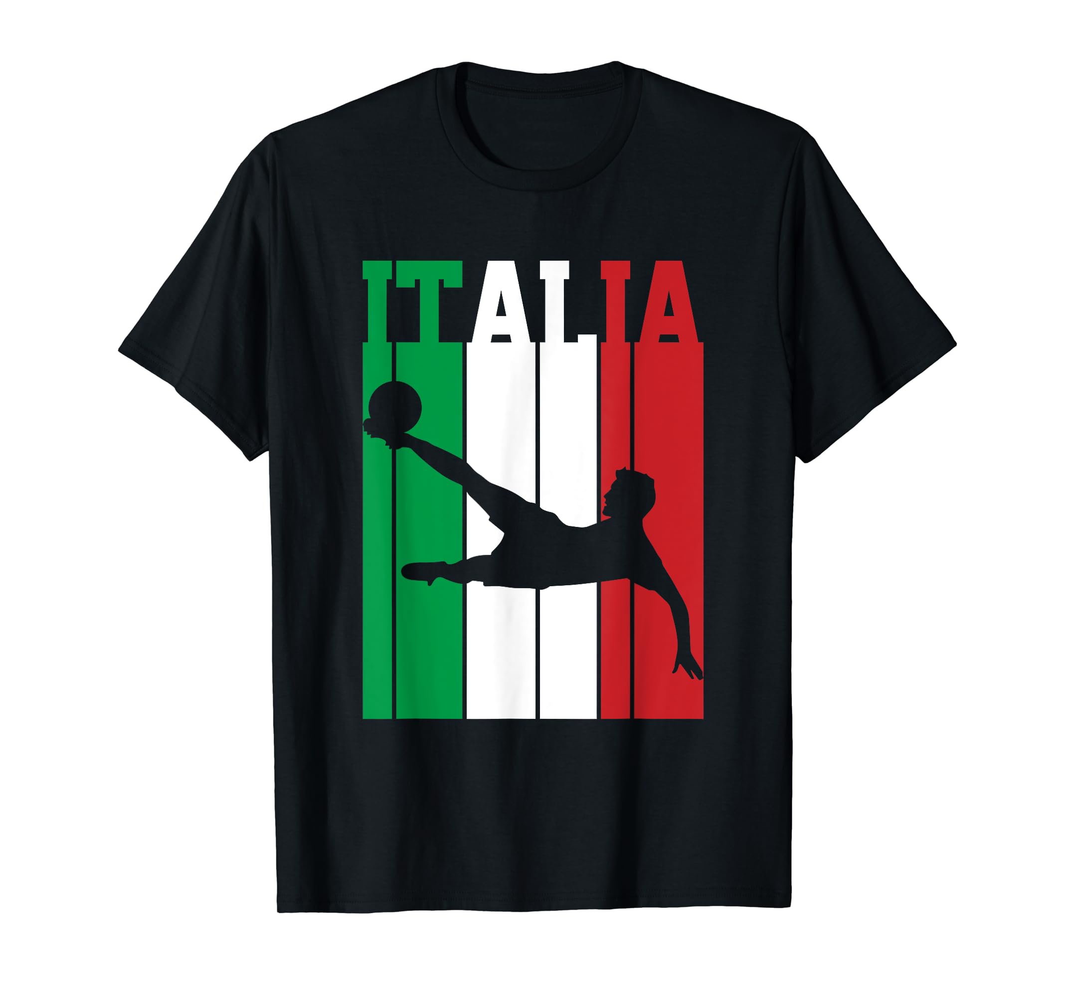 Italy Flag Italian Pride Soccer T-Shirt - Unique Graphic Unisex - T-Shirt, Sweatshirt, Hoodie