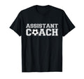 Assistant Soccer Coach T-Shirt - Custom Art Print Unisex - T-Shirt, Sweatshirt, Hoodie