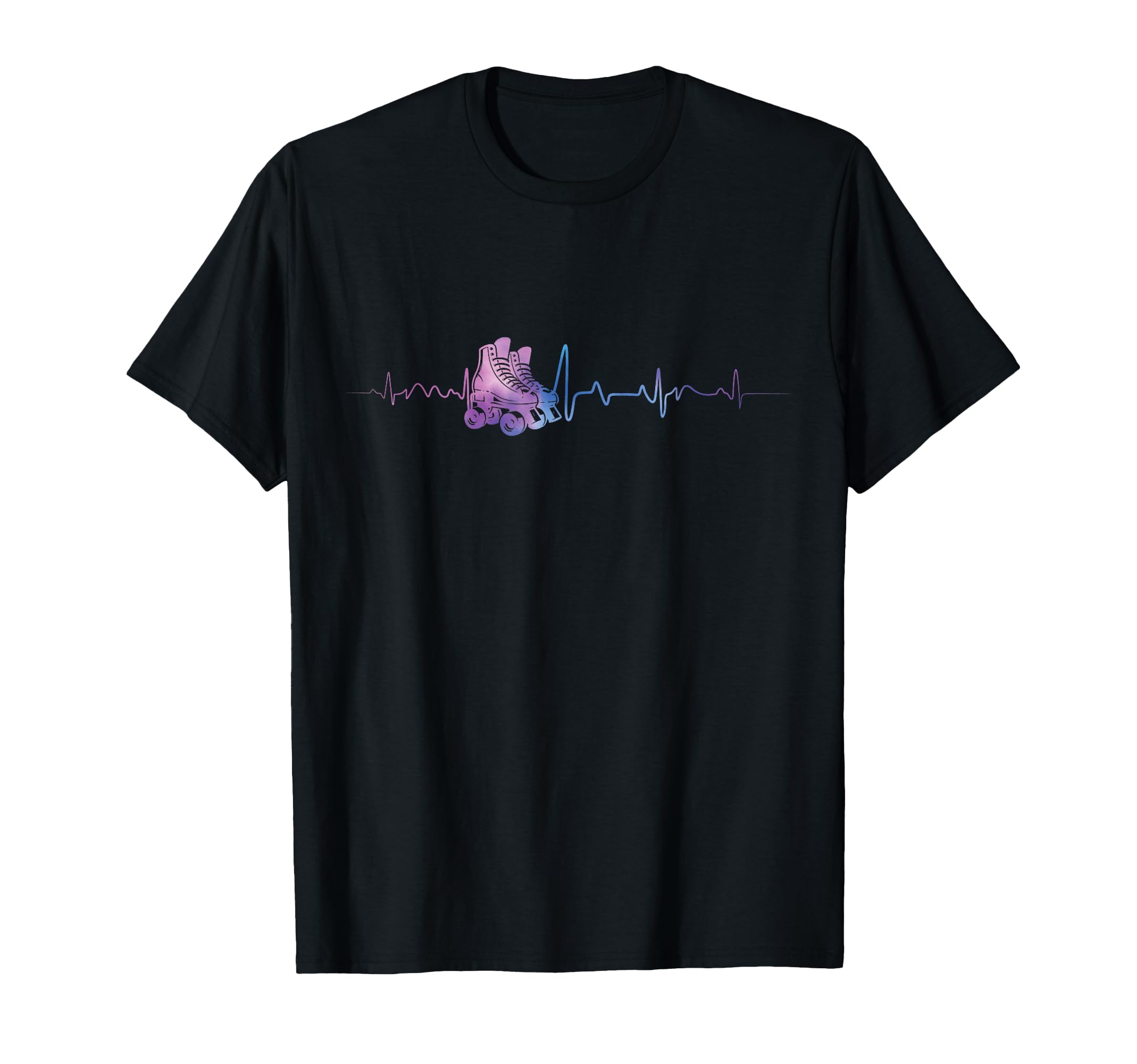 Roller Skating Skate Heartbeat T-Shirt - Streetwear Style Unisex - T-Shirt, Sweatshirt, Hoodie