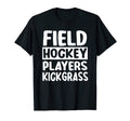 Field Hockey Player Kickgrass Goalkeeper T-Shirt - Minimalist Print Unisex - T-Shirt, Sweatshirt, Hoodie