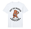 Mens Off To Watch Soccer Mom Funny T-Shirt - Novelty Apparel Unisex - T-Shirt, Sweatshirt, Hoodie