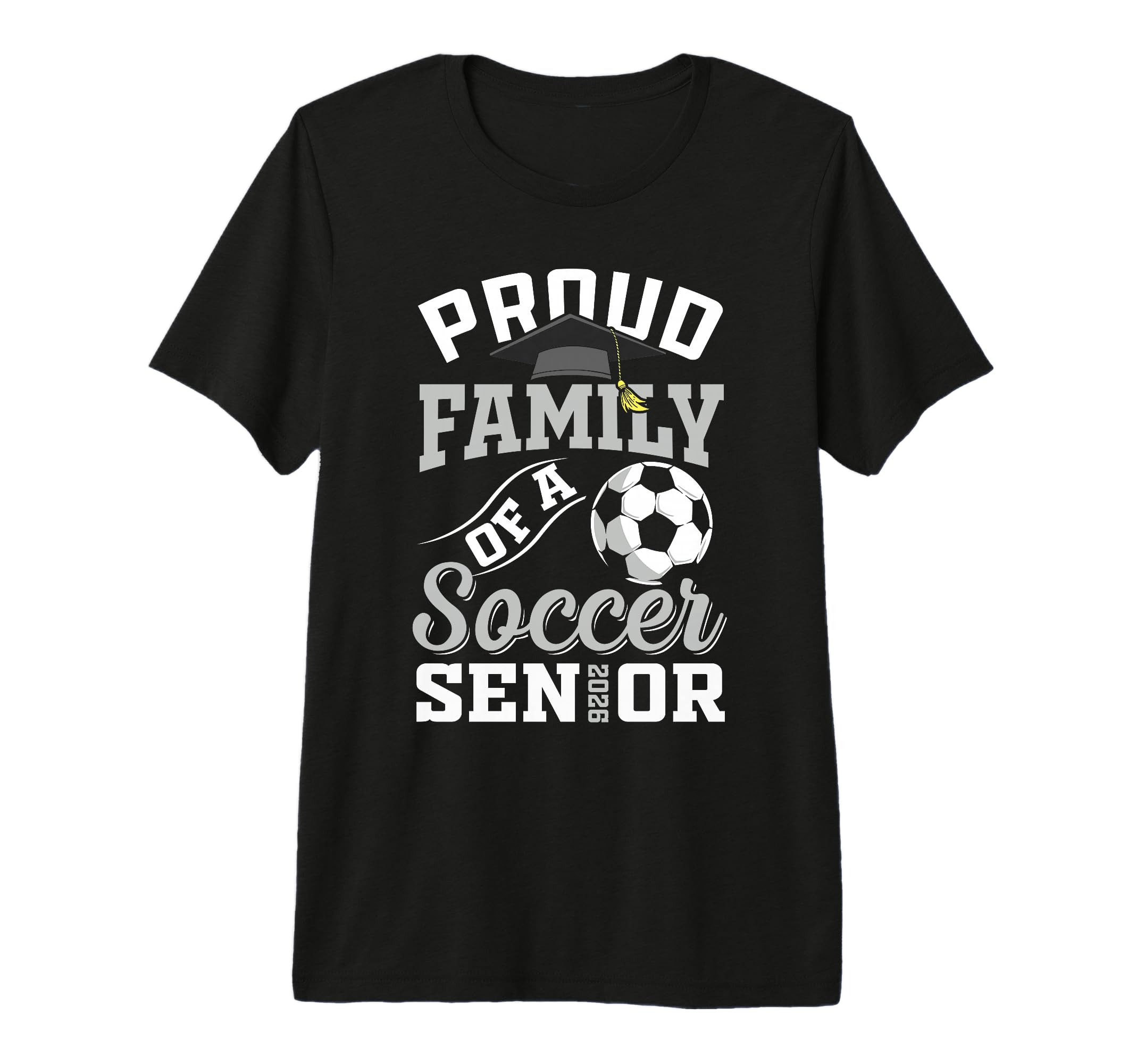 Proud Family Soccer Senior Class T-Shirt - Fun Novelty Design for Adults - T-Shirt, Sweatshirt, Hoodie