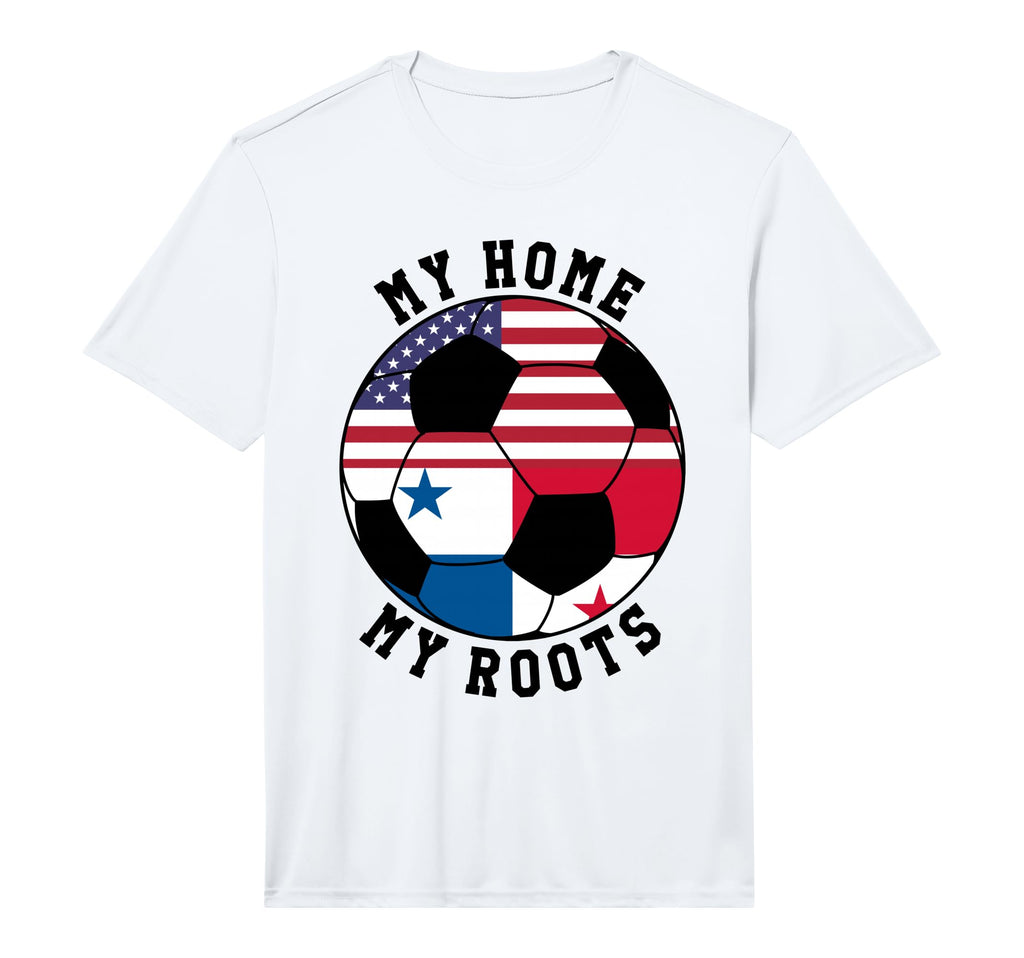 My Home My Roots Panama Flag T-Shirt - Casual Everyday Wear for Adults - T-Shirt, Sweatshirt, Hoodie