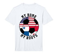 My Home My Roots Panama Flag T-Shirt - Casual Everyday Wear for Adults - T-Shirt, Sweatshirt, Hoodie