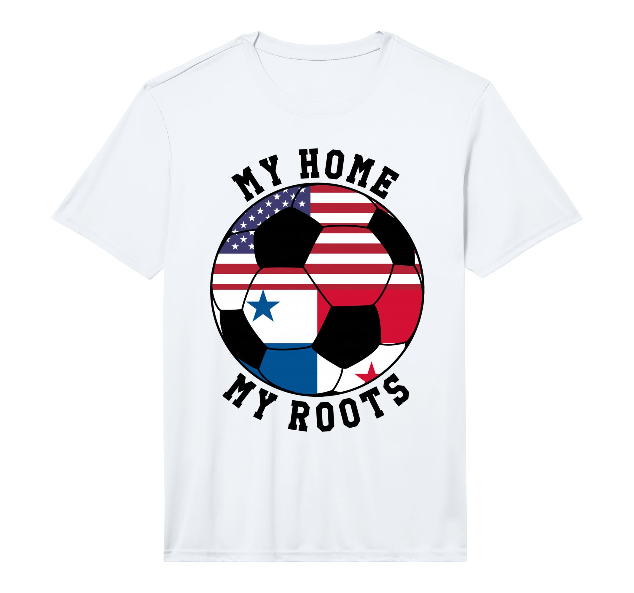 My Home My Roots Panama Flag T-Shirt - Casual Everyday Wear for Adults - T-Shirt, Sweatshirt, Hoodie