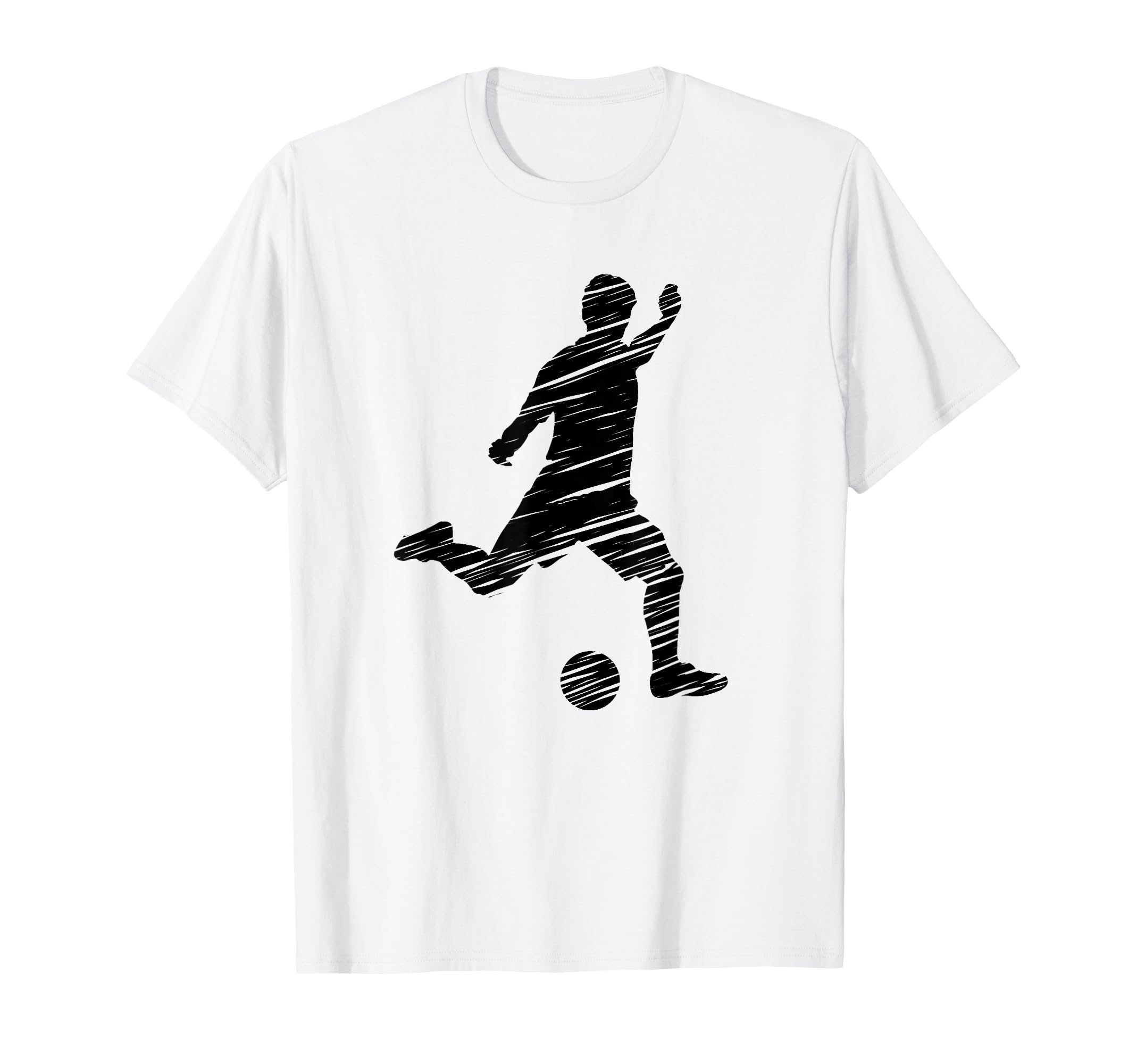 Soccer Player And Soccer Fan Motif T-Shirt - Aesthetic Graphic Unisex - T-Shirt, Sweatshirt, Hoodie