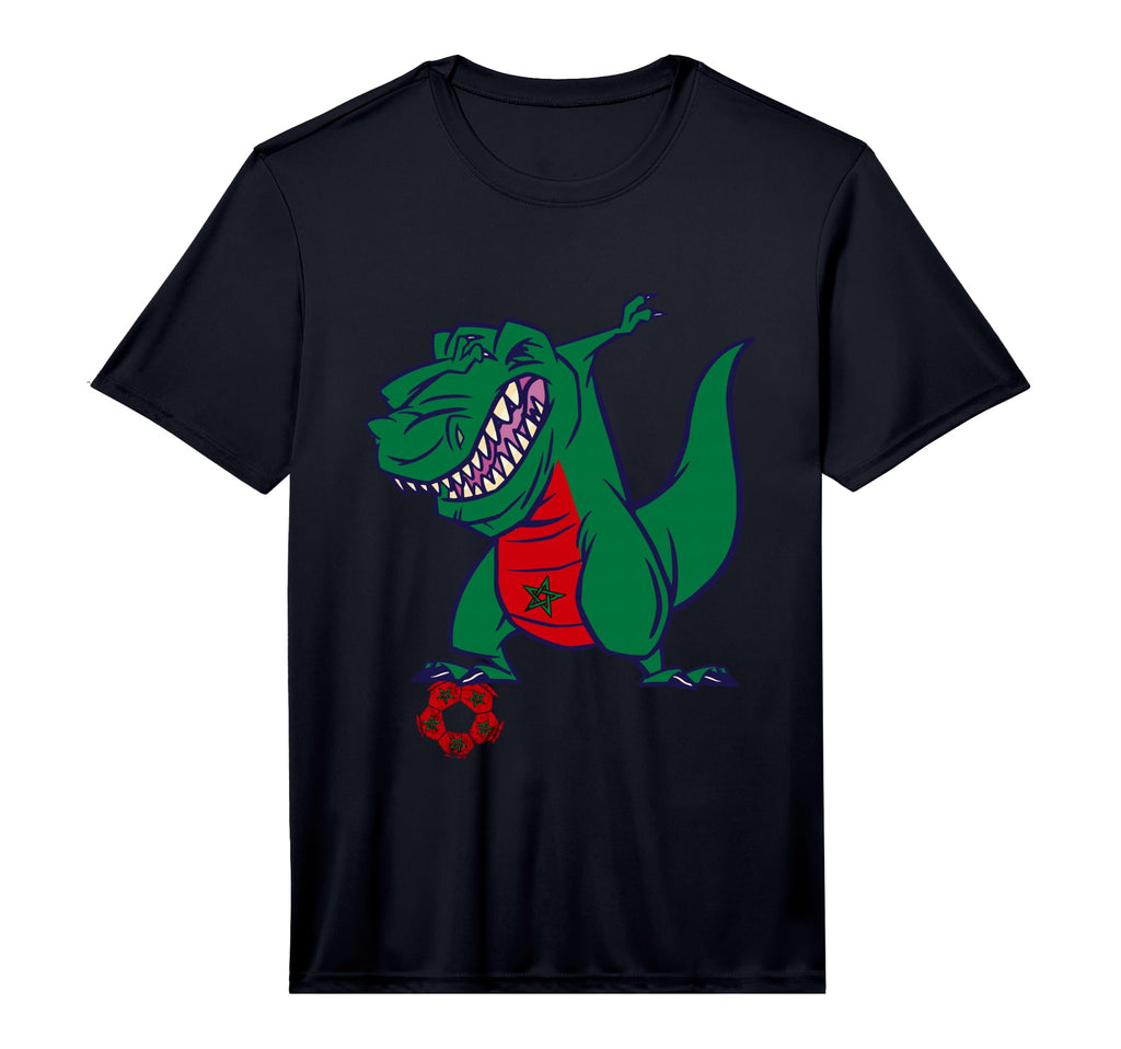 Morocco Dabbing Dino T Rex Moroccan T-Shirt - Streetwear Style Men Women - T-Shirt, Sweatshirt, Hoodie