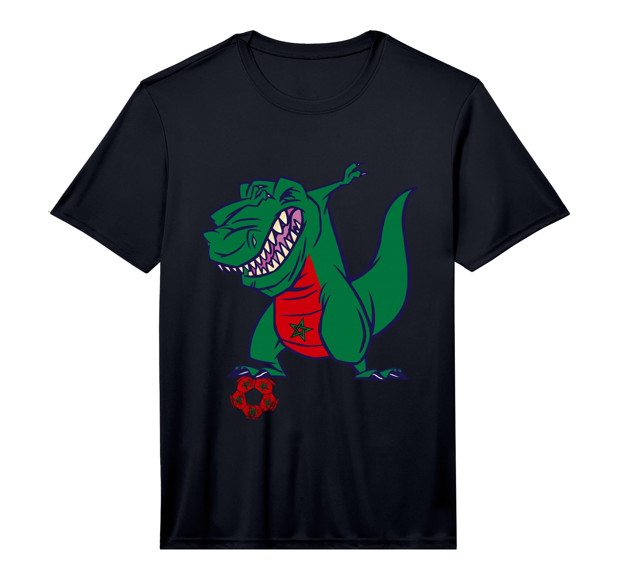 Morocco Dabbing Dino T Rex Moroccan T-Shirt - Streetwear Style Men Women - T-Shirt, Sweatshirt, Hoodie