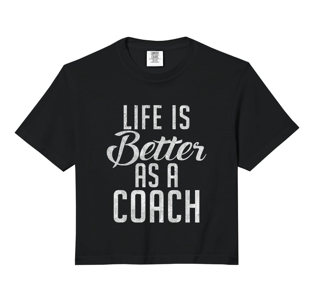 Life Is Better As Coach Sweatshirt - Casual Everyday Wear for Adults - T-Shirt, Sweatshirt, Hoodie