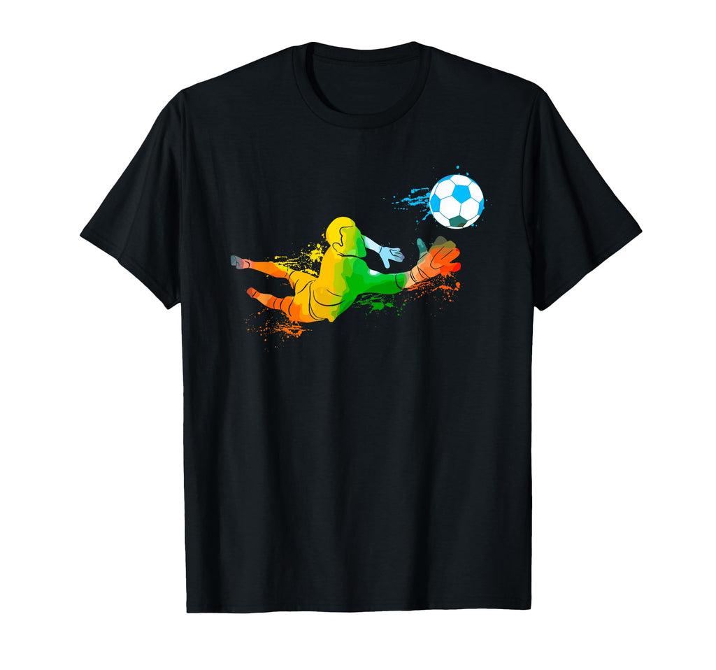 Colorful Pop Art Portrait Soccer T-Shirt - Aesthetic Graphic Unisex - T-Shirt, Sweatshirt, Hoodie