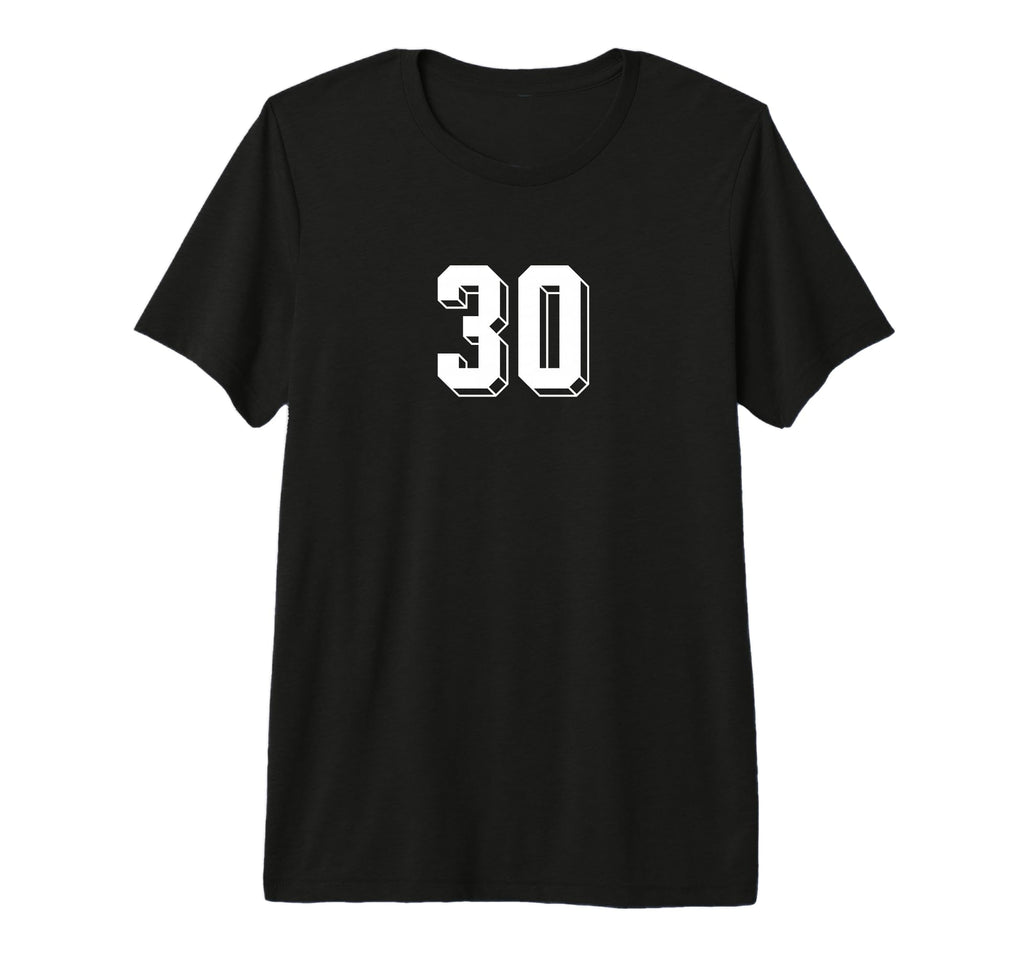 Number 30 80S 90S Soccer Team Jersey T-Shirt - Minimalist Print Men Women - T-Shirt, Sweatshirt, Hoodie