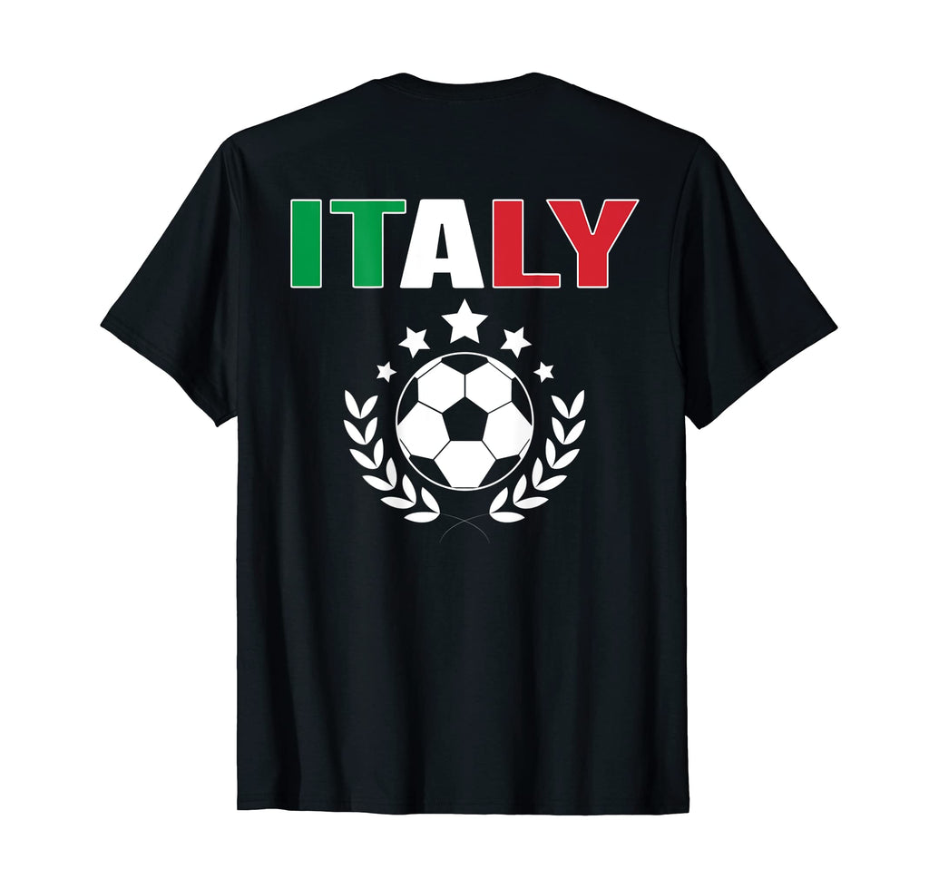 Proud Italy Soccer Fans Jersey Support T-Shirt - Custom Art Print Unisex - T-Shirt, Sweatshirt, Hoodie