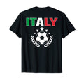 Proud Italy Soccer Fans Jersey Support T-Shirt - Custom Art Print Unisex - T-Shirt, Sweatshirt, Hoodie