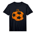 Pumpkin Soccer Love Halloween Funny T-Shirt - Graphic Print Men Women - T-Shirt, Sweatshirt, Hoodie